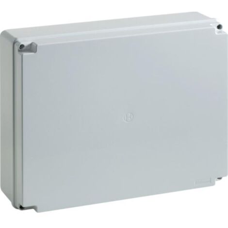 Cassetta Di Derivazione Da Parete IP56 - Grigia, 120x80 Mm