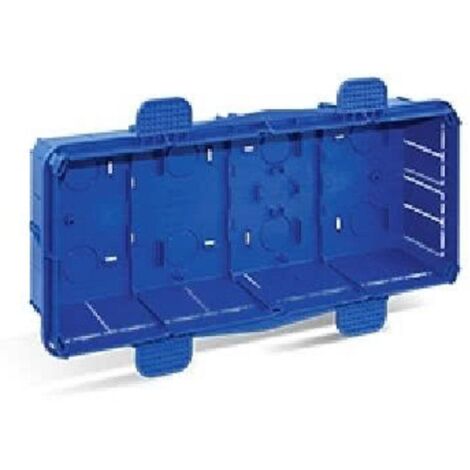Scatola da incasso di derivazione con coperchio ip40 498x214x75mm ave bl09cgc
