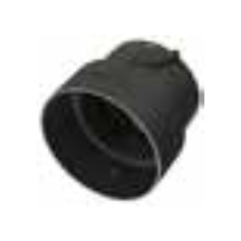 Kit attacco in abs 75/90mm con serranda di taratura 5pz brofer plugsk