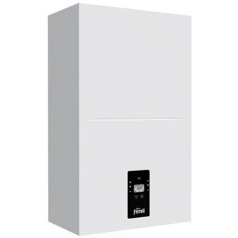 Caldaia murale a condensazione ferroli bluehelix alpha 34c, 30kw, 19,5 lt, fer 0tpf7awa