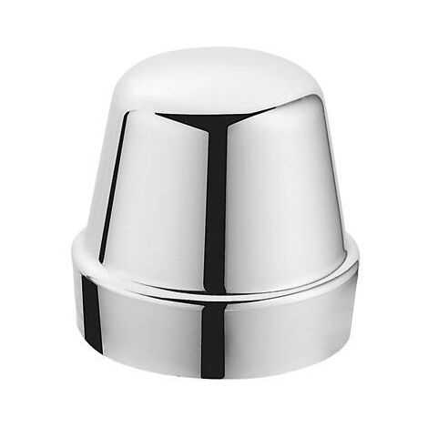 Cappuccio di ricambio cromato per valvole detentori Caleffi F46003/C Maniglia