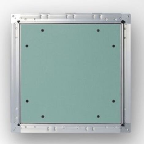 Botola d'ispezione in cartongesso con telaio in alluminio serie ak lastra 13 mm  50 x 50 cm akifix namcp04024