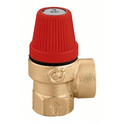 Valvola di sicurezza ordinaria attacchi ff d 1/2 3 bar caleffi 311430