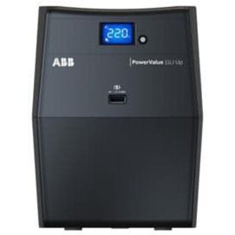 Gruppo di continuità line-interactive ups ups abb powervalue 11li up 800 va abb 4nwp100171r0001