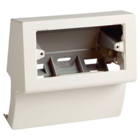 Scatola porta apparecchi universale 4-3 moduli linea tcn bianco scni 4-3 w b03587 (1/2)