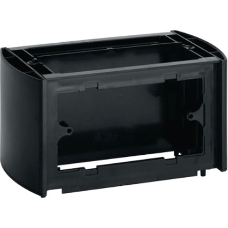 Torretta bifacciale per estensione verticale 4 moduli nero ardesia tor-v bocchiotti b02092