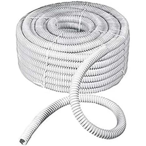 Guaina spiralata flessibile Ø25 mm 30 m grigia pvc autoestinguente elettrocanali ecgfe25