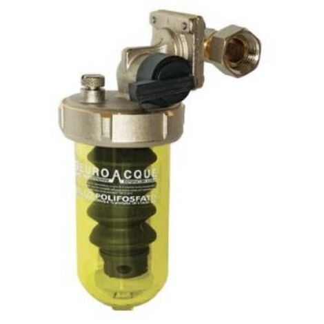 Dosatore proporzionale con by pass e attacchi orientabili ottone cromato 1/2  20 l/min euroacque d/blu/r