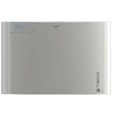 Placca di copertura in cromo lucido e03 con sportello magnetico teco kple0301m00a