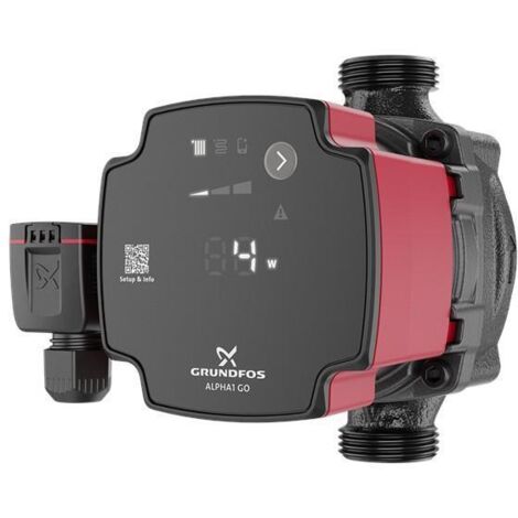 Circolatore elettronico per impianti di riscaldamento e condizionamento in ghisa 15-60 130 grundfos alpha1 go 93074173