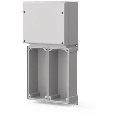 Supporto modulare quadro industriale termoplastica ip66 2x16a 32a con box scame sistema proxima 573.5120 (1/2)