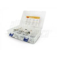 Valigetta connettori e adattatori f e antenna tv alpha elettronica esp.123