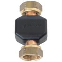 Anticalcare magnetico con codoli attacco curvo 90 gradi 3/4 ff euroacque ecomagc3