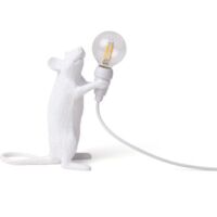 Lampada da tavolo in resina mouse lamp-step seletti r15220