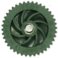 Testina irrigatore regolabile 0-360 8a verde/green rain 271.0130225