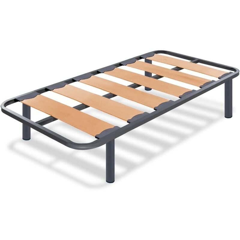 Colchón Viscoelástico Top Dream + Base Tapizada, 135x190 Cm, Color Beige, Con 6 Patas De 32 Cm con Ofertas en Carrefour