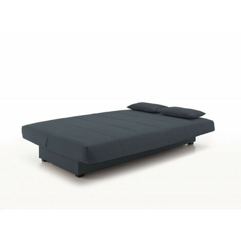 Sofa Cama Con Arcon De Almacenaje, Color Azul