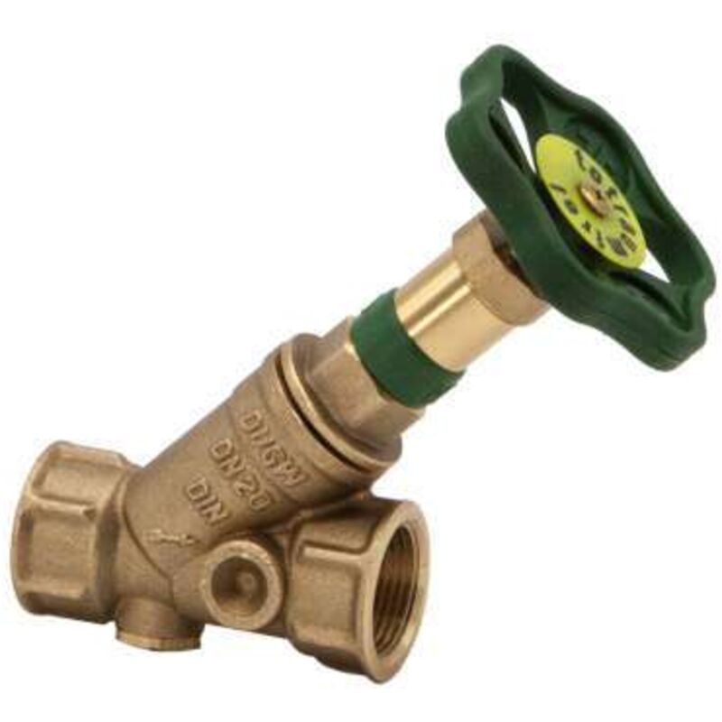 SCHLÖSSER Schrägsitzventil DN 20 - Professionelles Absperrventil Für Heizung Und Sanitär