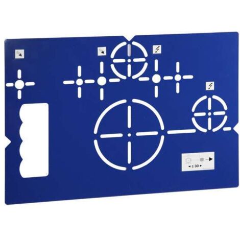 Geberit Bohrschablone für Wand-WC und Geberit AquaClean
