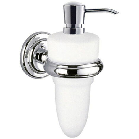 Keuco Lotionspender Einsatz Astor 04950009000 Kegelform, Opalglas mattiert, ohne Pumpe