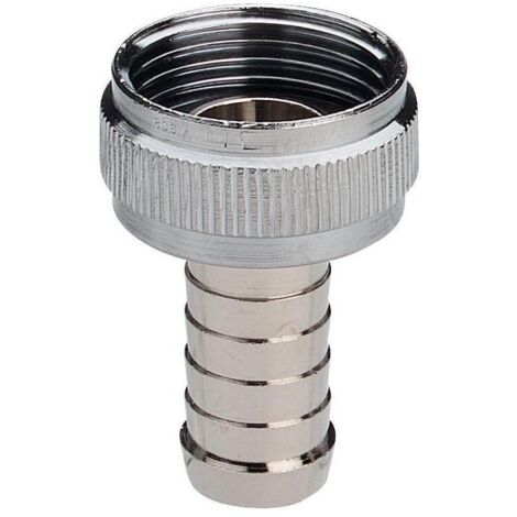 Viega Schlauchverschraubung 101473 1/2" x G 3/4, Messing, flachdichtend (1/5)