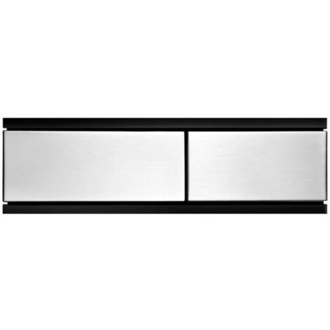 TECE square Glas 9820559 Tasten Optik Edelstahl gebürstet, Ersatz