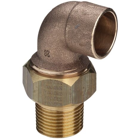 Viega Winkelverschraubung 103859 15 mm x R 1/2, Rotguss, konisch dichtend, winklig (1/4)