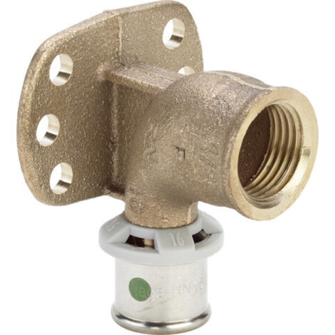 Viega Sanfix-P Wandscheibe 303181 Rotguss, 16mmxRp 1/2, SC-Contur