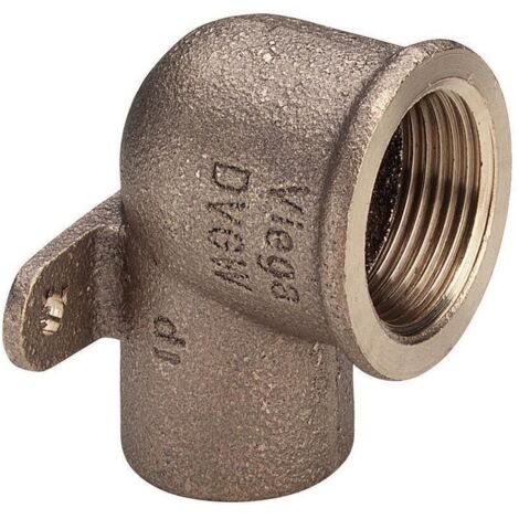 Viega Wandscheibe 15 mm x 1/2" Rp, Rotguss (1/5)