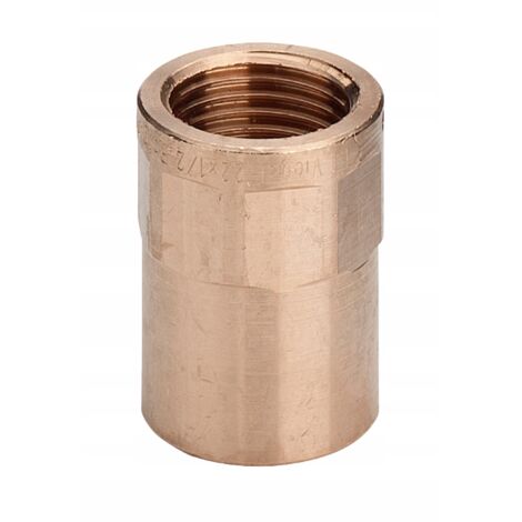Viega Übergangsmuffe 94270G in 28mm Rp3/4 Rotguss (1/2)