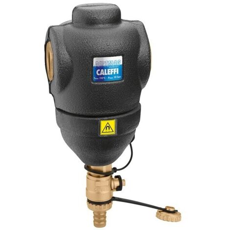 Caleffi Dirtmag Schlammabscheider 546318 1 1/2" IG, Messing-Gehäuse, mit Isolierung