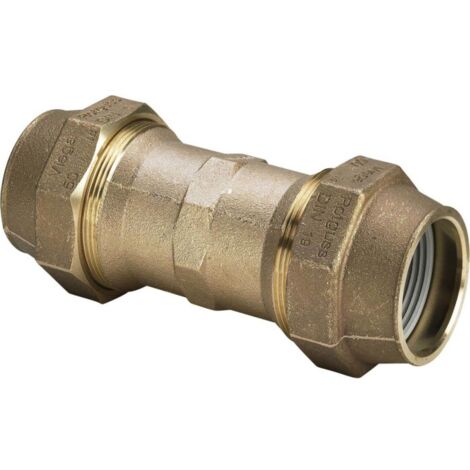 Viega Maxiplex Kupplung 275846 Ø 63 mm, Rotguss, Verschraubung, ohne Innenanschlag (1/3)