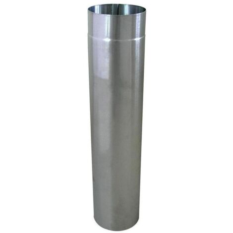 Bertrams Abgasrohr aus Aluminium DN 110 Länge 500mm gefalzt