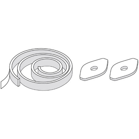 LAUFEN Schallschutz-Set, für WCs und Bidets, mit EasyFit