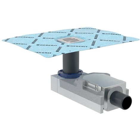 Geberit Duschbodenablauf für Estrichhöhe am Einlauf 90-220mm Außendurchmesser 50mm