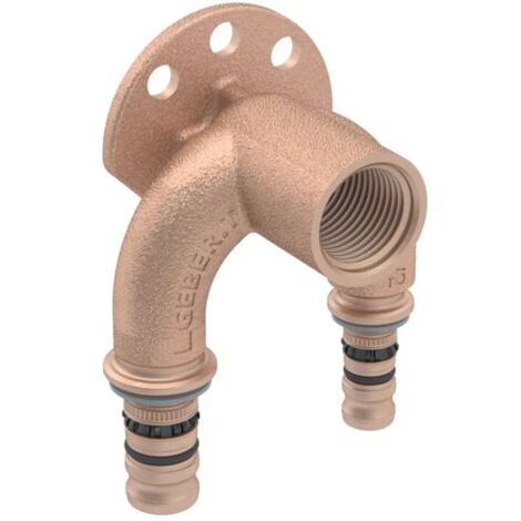 Geberit Mepla Doppelanschlusswinkel 90°,  DN 12, 601.273.00.5 (1/4)