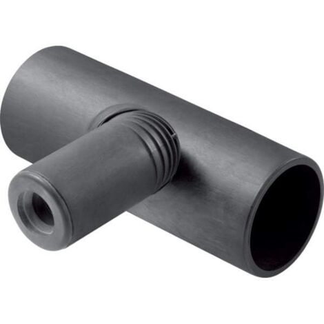 Geberit Silent db20 Abzweig 308052141 DN 90/56, 90Grad, rechts, für Apparateanschluss (1/5)