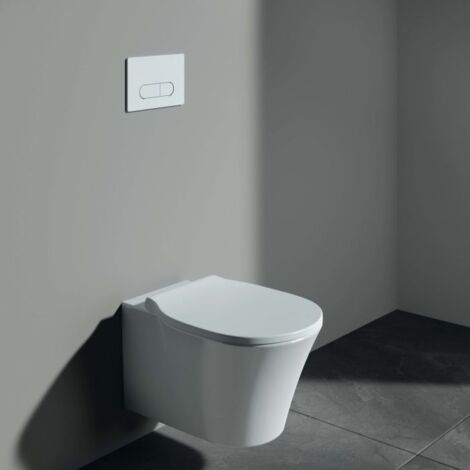 Ideal Standard Connect Air Wc Sitz E Weiss Mit Softclosing Wrapover