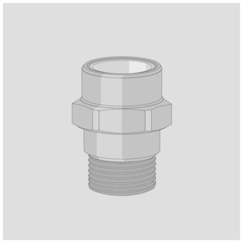Friatherm Friatec Übergang Verschraubung kurz 75540720000 zum Kleben, 32 mm x R 1, Aussengewinde