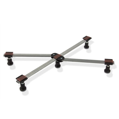 mabo Sanitec Duschwannenfuß DWF GIGA flat 101325 für Duschwannen von 750 x 800 bis 1000 x 1000 mm