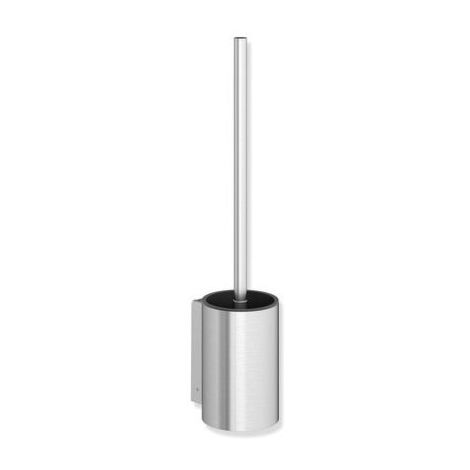 Hewi System 900 WC-Bürstengarnitur 900.20.000XA aus Edelstahl, matt geschliffen, Ø 89mm, 400x108 mm (1/5)