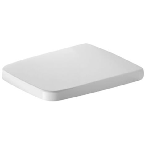 Duravit PuraVida WC-Sitz 0069190000 weiss, Scharniere Edelstahl, mit Senkautomatik (1/5)