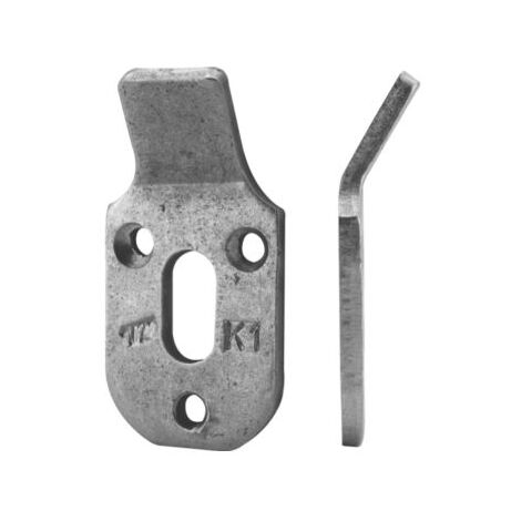 ASW Wand-Aufhängelasche 611113 1/2", roh, für Waschbecken