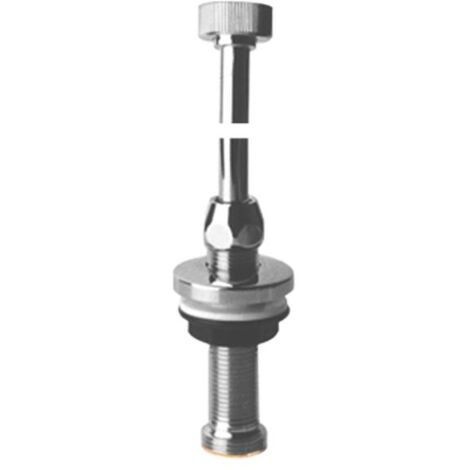 Universal Spülendurchführung 421800 Messing verchromt, 3/4"x12mmx500mm, Verstellbereich 70mm (1/2)