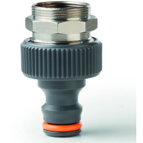 Ewuaqua Hahnstück 72065 zum Anschluss an Armaturen, mit Peristrahl-Adapter, Kunststoff