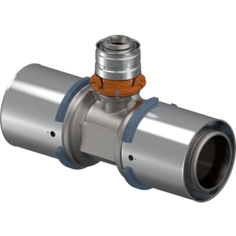 Uponor S-Press T-Stück reduziert, 50x25x50mm, 1046925