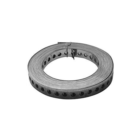 ASW Lochband 401710 17 mm, Stahl verzinkt, Rolle a 10 m (1/2)