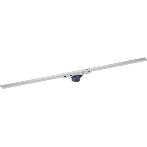Geberit Cleanline50 Duschrinne 154447KS2 30-130 x 3 cm, Edelstahl gebürstet, bodeneben (1/5)