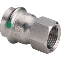 VIEGA Übergangsstück IG Sanpress Inox Edelstahl 18mmx3/4"