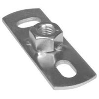 Walraven Grundplatte 6703010 M 10x10mm, Stahl, elektrolytisch verzinkt